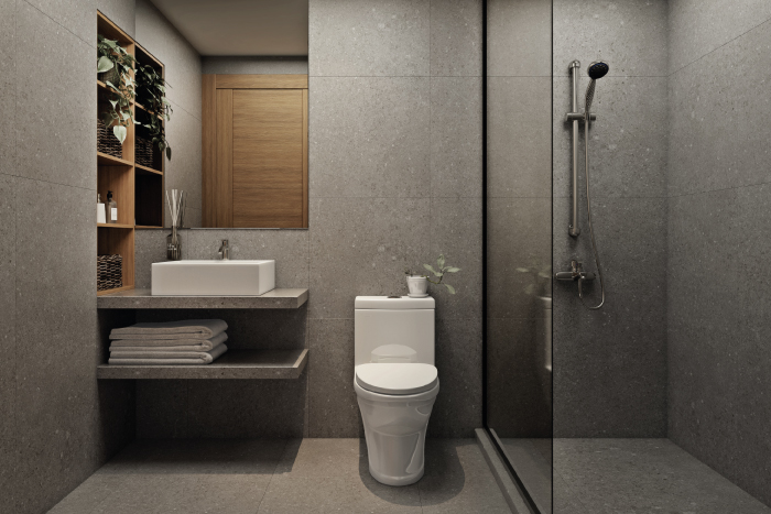 Diseño cuarto baño para personas mayores